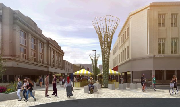 Kirklees Council approves design of 40ft tall planters which will help ‘green up’ New Street