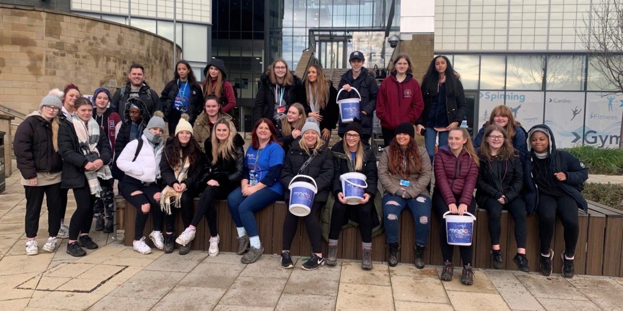 Students and staff at Kirklees College raise thousands of pounds in support of Motor Neurone Disease charity