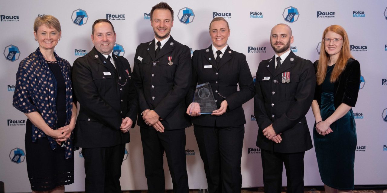 Hero police officers who arrested crazed killers of Robert Wilson receive national bravery awards
