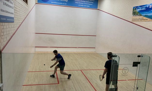 Huddersfield Lawn Tennis & Squash Club had to bow to Queens in racketball league