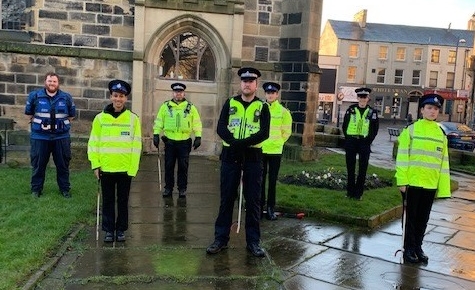 Teen cadet volunteers help protect Huddersfield Parish Church as police appeal for information over vandal attacks