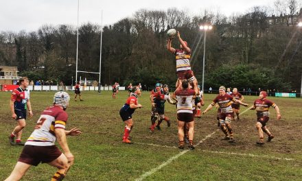 More frustration for Huddersfield RUFC but head coach Gaz Lewis encouraged by first half display