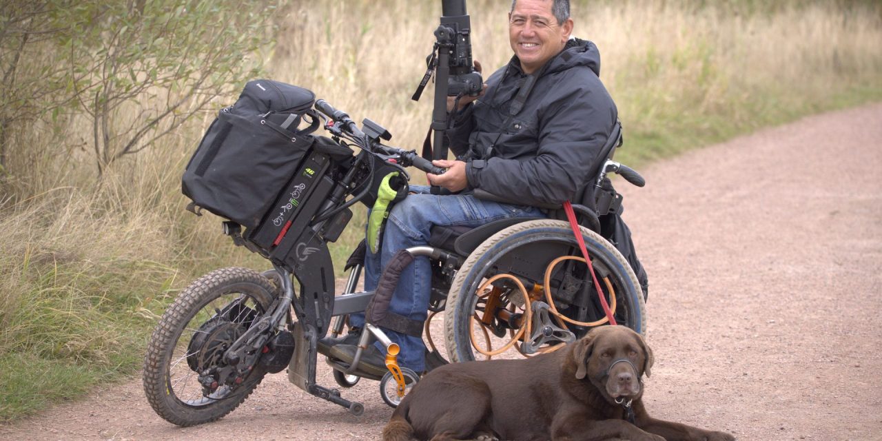 How incredible wheelchair adventurer Pete Lau is breaking down barriers with his Accessible Nature UK website