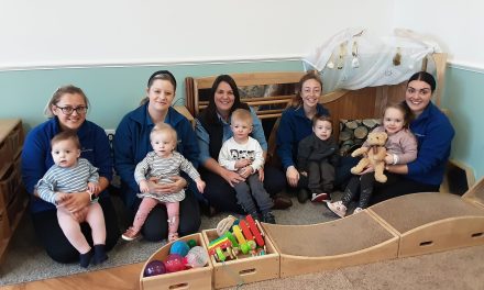 Portland Nurseries celebrate 30th birthday by giving free childcare to staff and that’s just one reason why staff never want to leave
