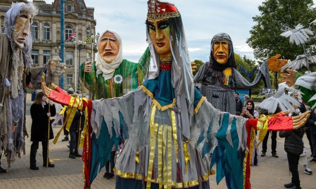 Seven Weeping Sisters will parade through Huddersfield town centre to mark Holocaust Memorial Day