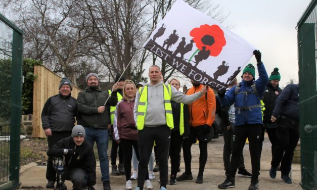 Fan Gallery from Golcar United including Match for Heroes 3 walkers who raised £4,500 for armed forces charities