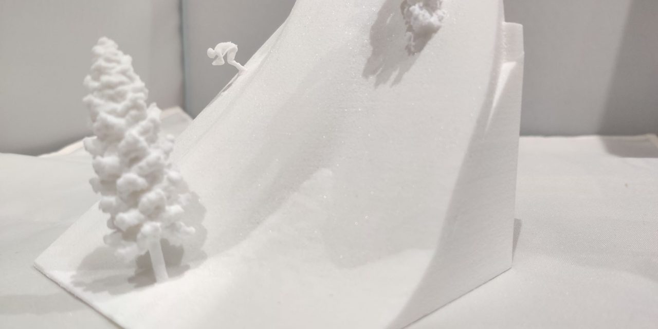 3D snow scenes printed at the 3M Buckley Innovation Centre in Huddersfield have been used to promote the BBC’s Winter Olympics coverage