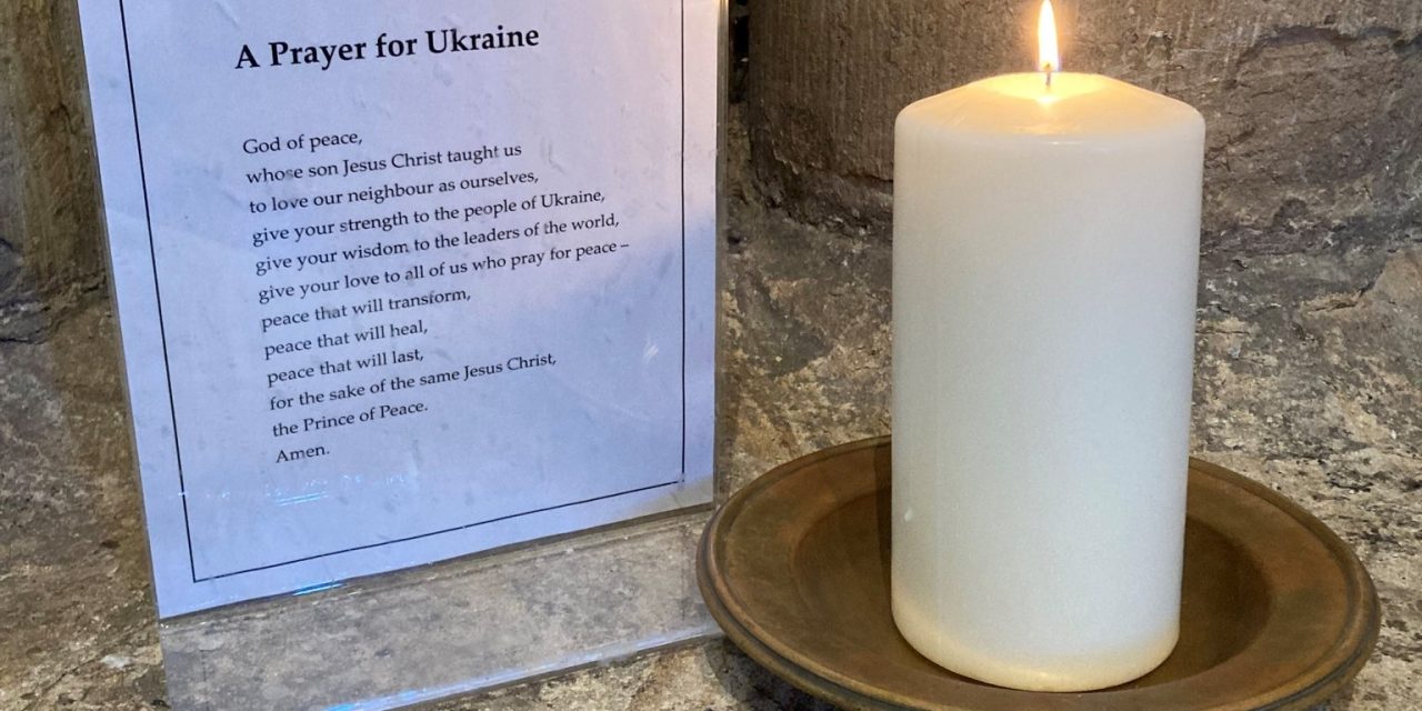 Light a candle and pray for Ukraine, a ‘donate as you feel’ Pancake Party and how Huddersfield Parish Church is preparing for Lent