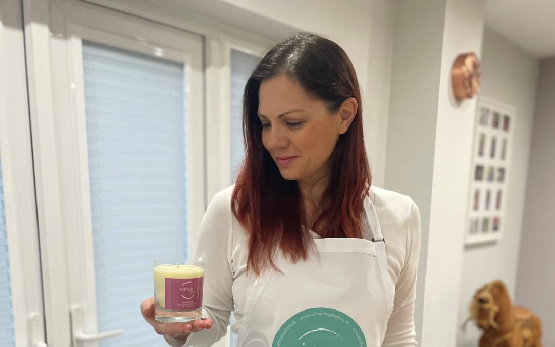 Into the Spotlight: Meet accountant Ceri Virtue who quit the corporate world to launch her own business making natural candles