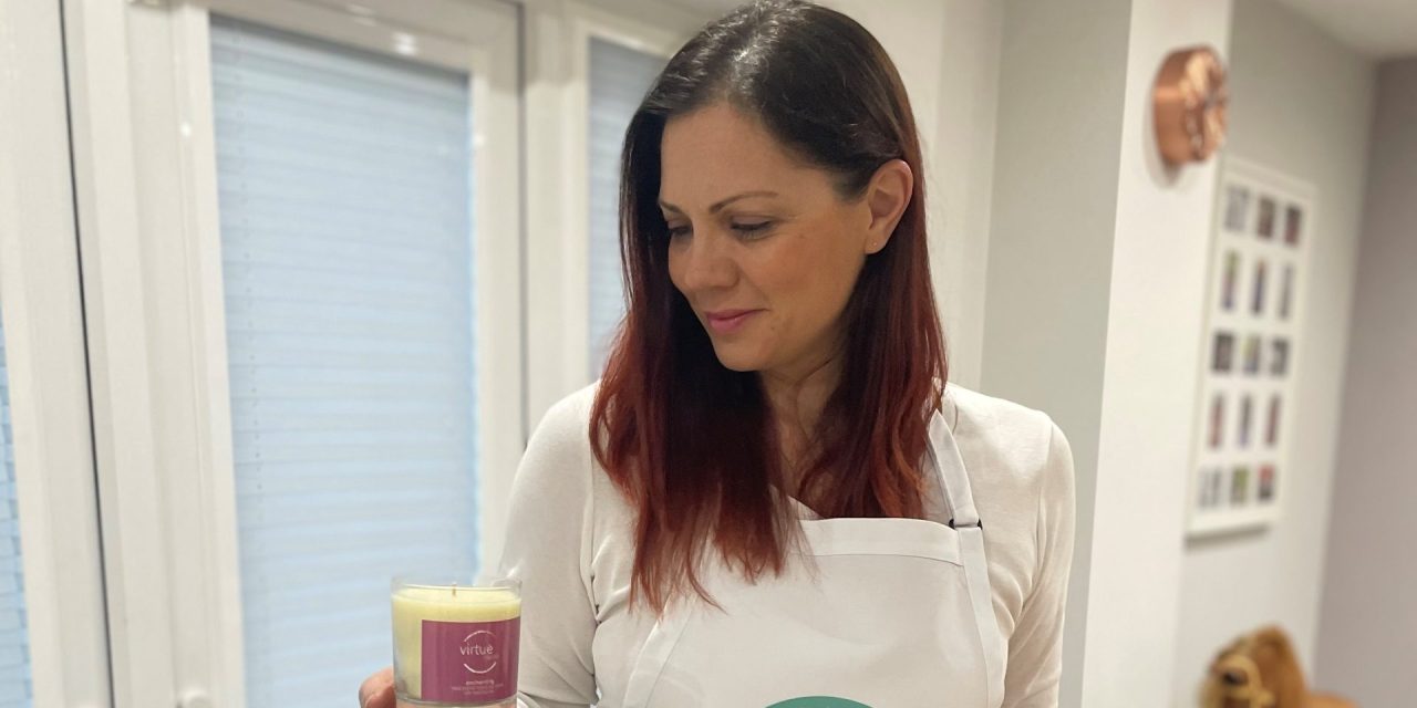 Into the Spotlight: Meet accountant Ceri Virtue who quit the corporate world to launch her own business making natural candles
