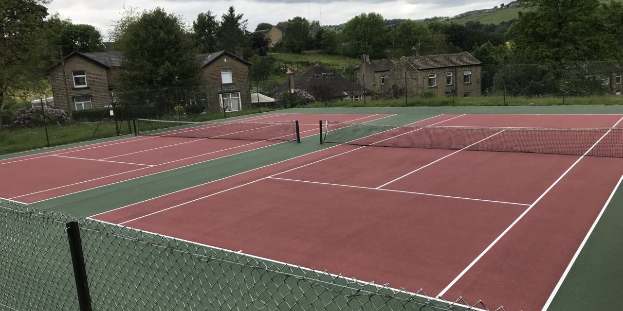 Linthwaite Tennis Club could be a smashing place to meet new friends and get some exercise