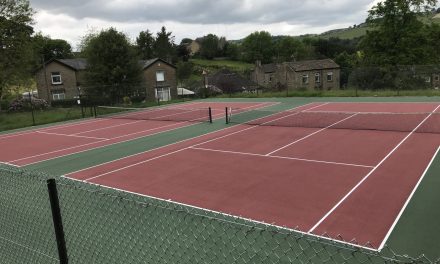 Linthwaite Tennis Club could be a smashing place to meet new friends and get some exercise
