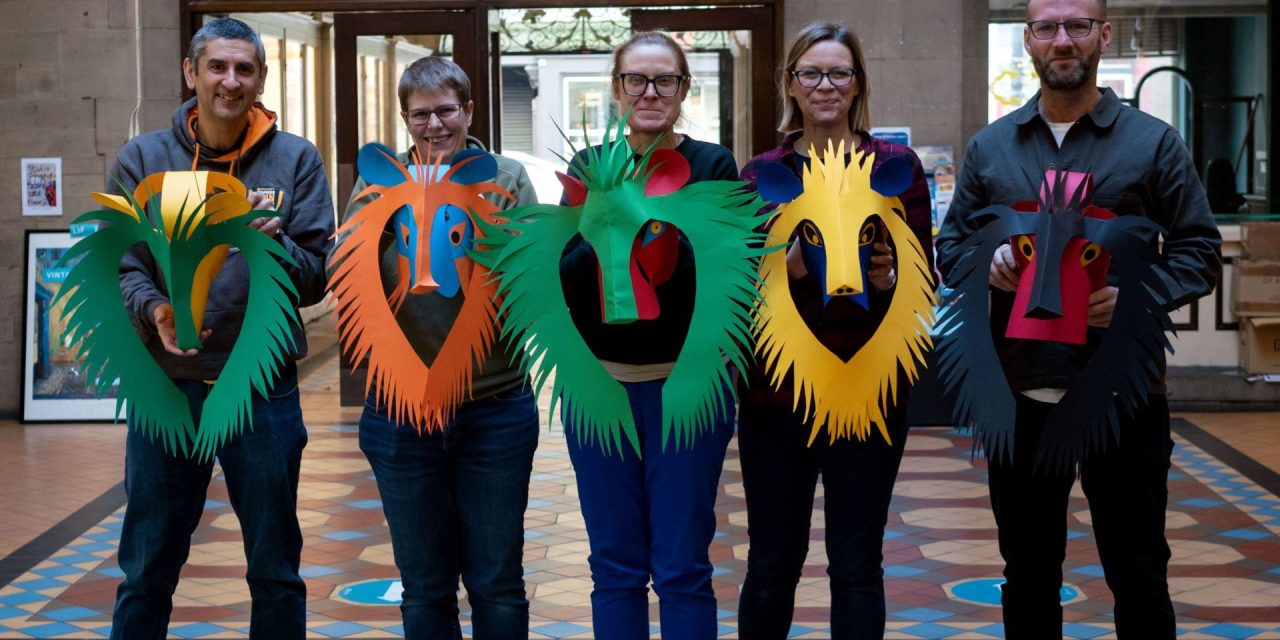 Mask-making workshops will celebrate Huddersfield’s 150 town centre lion sculptures and help promote civic pride