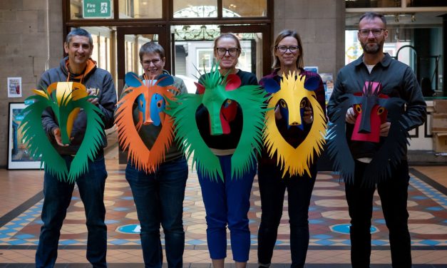 Mask-making workshops will celebrate Huddersfield’s 150 town centre lion sculptures and help promote civic pride