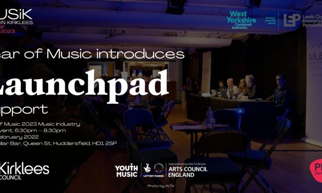 Kirklees Year of Music 2023 introduces Launchpad support at industry event at the Lawrence Batley Theatre 