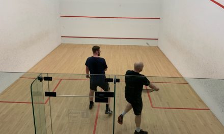 Ben Emery shows great court coverage in outstanding performance as Huddersfield stay top of the Racketball League