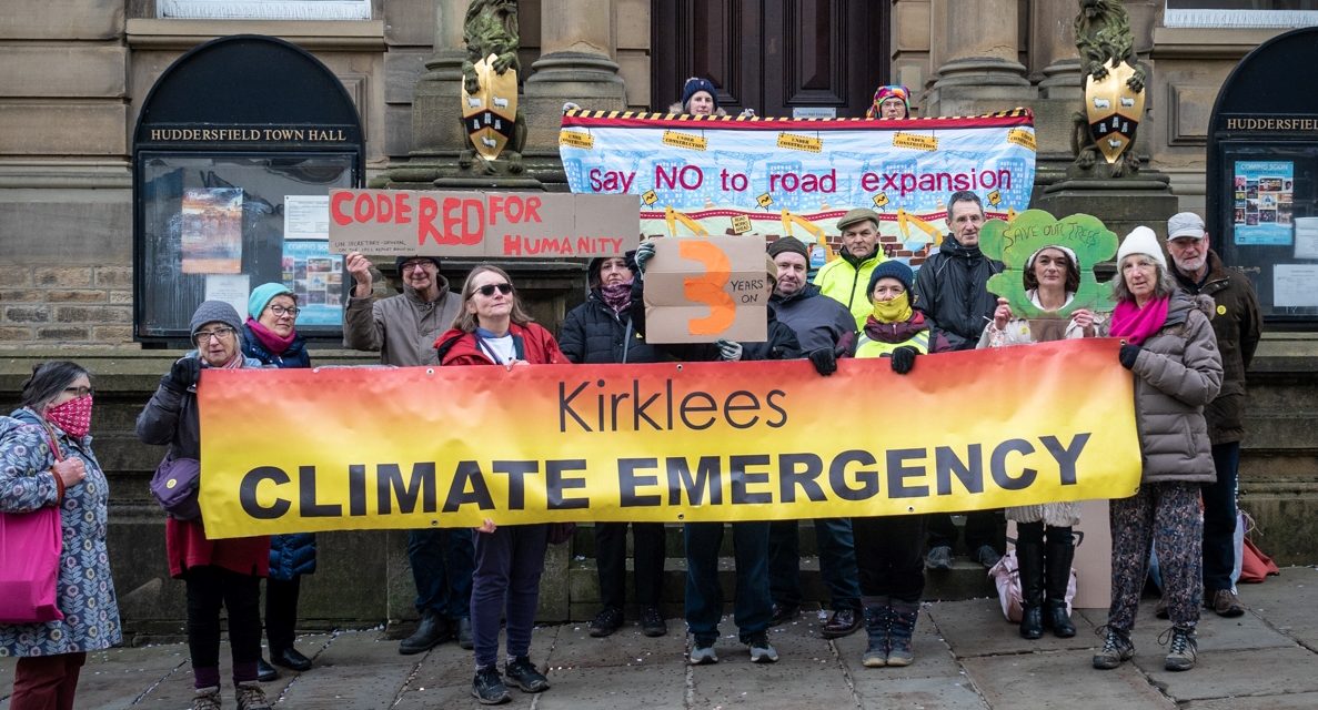Huddersfield Friends of the Earth say despite declaring a climate emergency Kirklees Council is not in ’emergency mode’