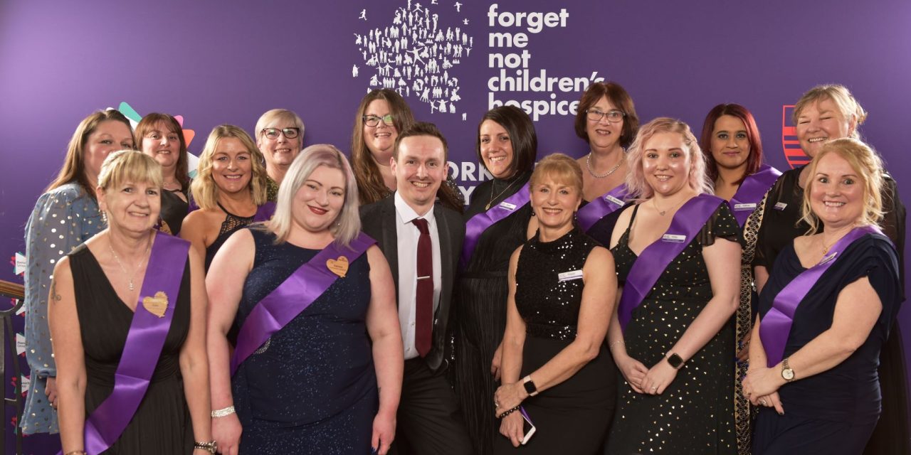 Tenth anniversary ball for Forget Me Not Children’s Hospice raises £25,000 to continue Huddersfield charity’s vital work
