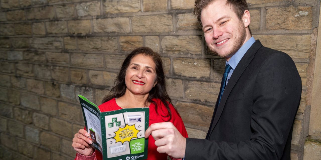 It’s Global Recycling Day and Kirklees Council launches communication campaign over what plastics can go in green bins from the end of March