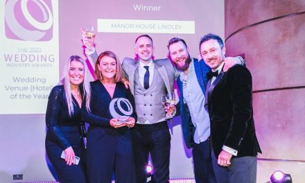 Manor House Lindley crowned National Wedding Venue of the Year at The Wedding Industry Awards 2022