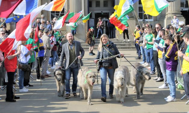 Huddersfield’s St Patrick’s Day parade in St George’s Square and why one or two might feel a bit ‘woof’ in the morning