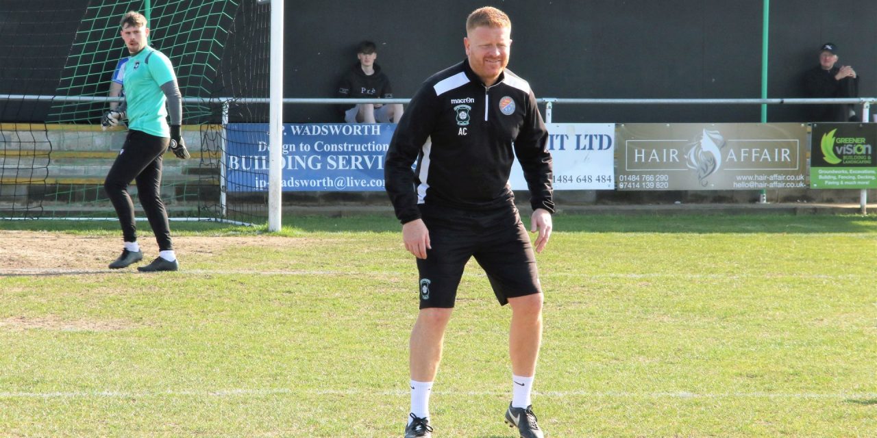 Golcar United boss Ash Connor hoping for third time lucky in play-off match against AFC Blackpool this Saturday