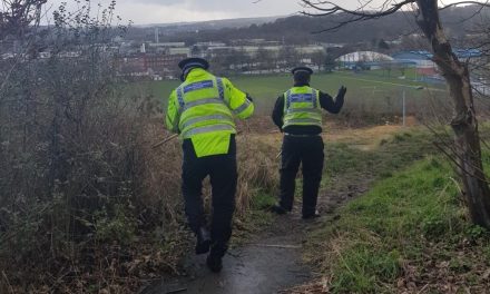 Police urge public to keep giving them information about knife crime after weapons sweeps in Huddersfield