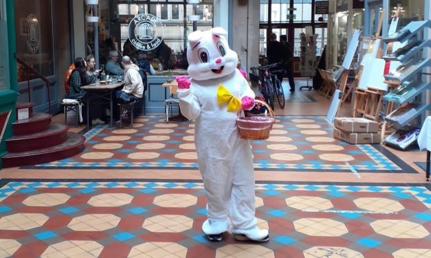 Huddersfield BID Blog – the Easter bunny was busy and coming soon is Huddersfield Comic Con ‘Get Your Geek On’ which promises to be out of this world