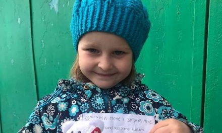 The smiles say it all as children in Ukraine receive teddies and essential supplies from Huddersfield
