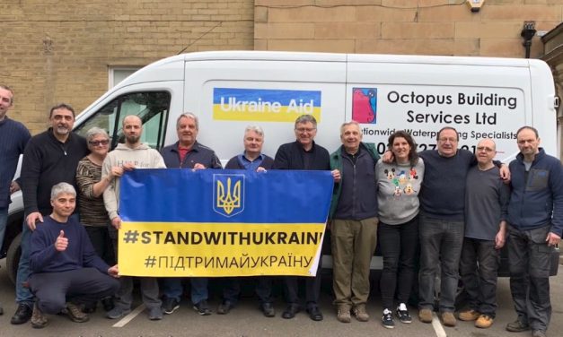 Huddersfield Ukrainian Club’s passionate thanks for the town’s amazing response to the humanitarian crisis