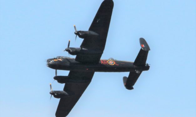 Video of poignant Lancaster bomber flypast and more pictures from the fabulous return of Golcar Lily Day