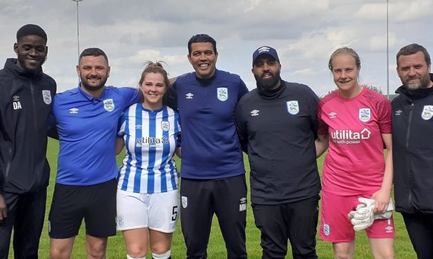 ‘We’ve made friends for life’ say Laura Carter, Vicky Abbott and Katie Stanley as they bid an emotional farewell to Huddersfield Town Women FC