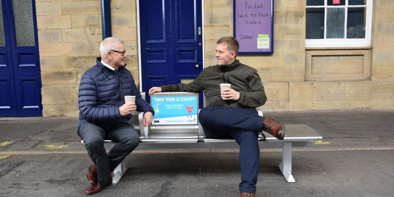 Huddersfield Railway Station hosts coffee morning to help tackle loneliness during Mental Health Awareness Week
