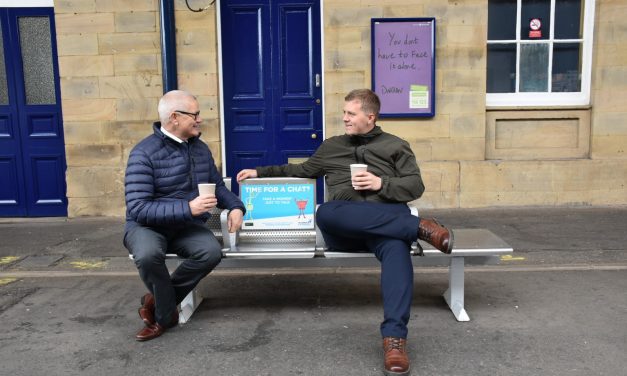 Huddersfield Railway Station hosts coffee morning to help tackle loneliness during Mental Health Awareness Week