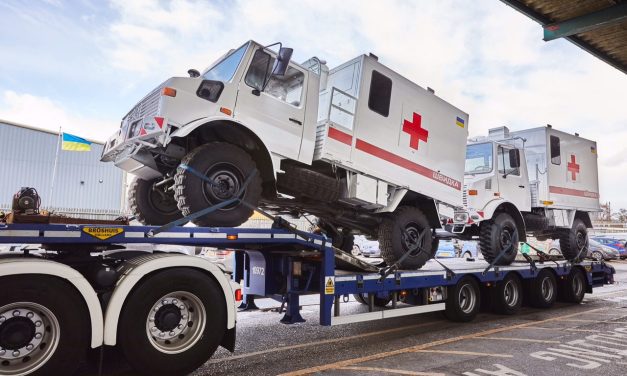 Venari Group turns over production to build military ambulances to help save lives in Ukraine