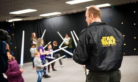 Jedi training is on offer at Huddersfield comic con Get Your Geek On with Liam Neeson’s Star Wars stunt double Andrew Lawden