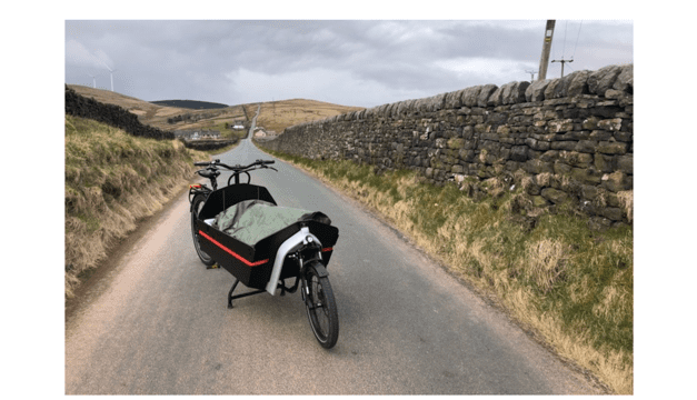 How an e-cargo bike is delivering for environmentally-conscious businesses in the Holme Valley