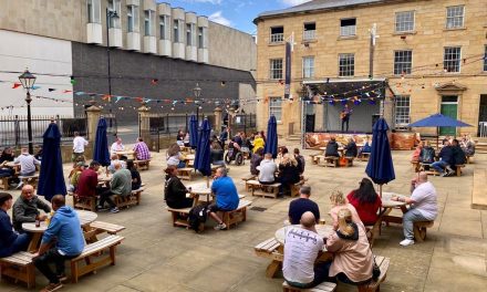 Summer in the Courtyard at the Lawrence Batley Theatre is the place to be on a Friday and Saturday night