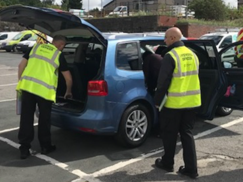 Seven enforcement notices issued to taxi drivers as 30 vehicles were stopped by police in road safety crackdown