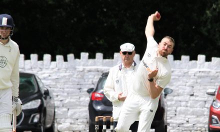 Timmy Taylor was the hero with bat and ball as Honley closed the gap on Scholes in top three battle
