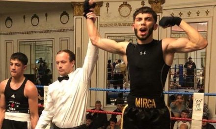 Sandrino Mirga can go all the way in the boxing world says Gladiators Boxing Academy boss Dennis Doyle