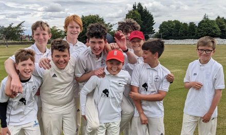 Teen sensation Rory Dorman,13, bags two hat-tricks in stunning seven-wicket haul and is carried from the field by pals