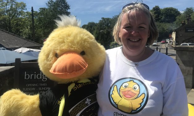 First ever Slaithwaite Duck Race makes a big splash in the village and raises thousands of pounds