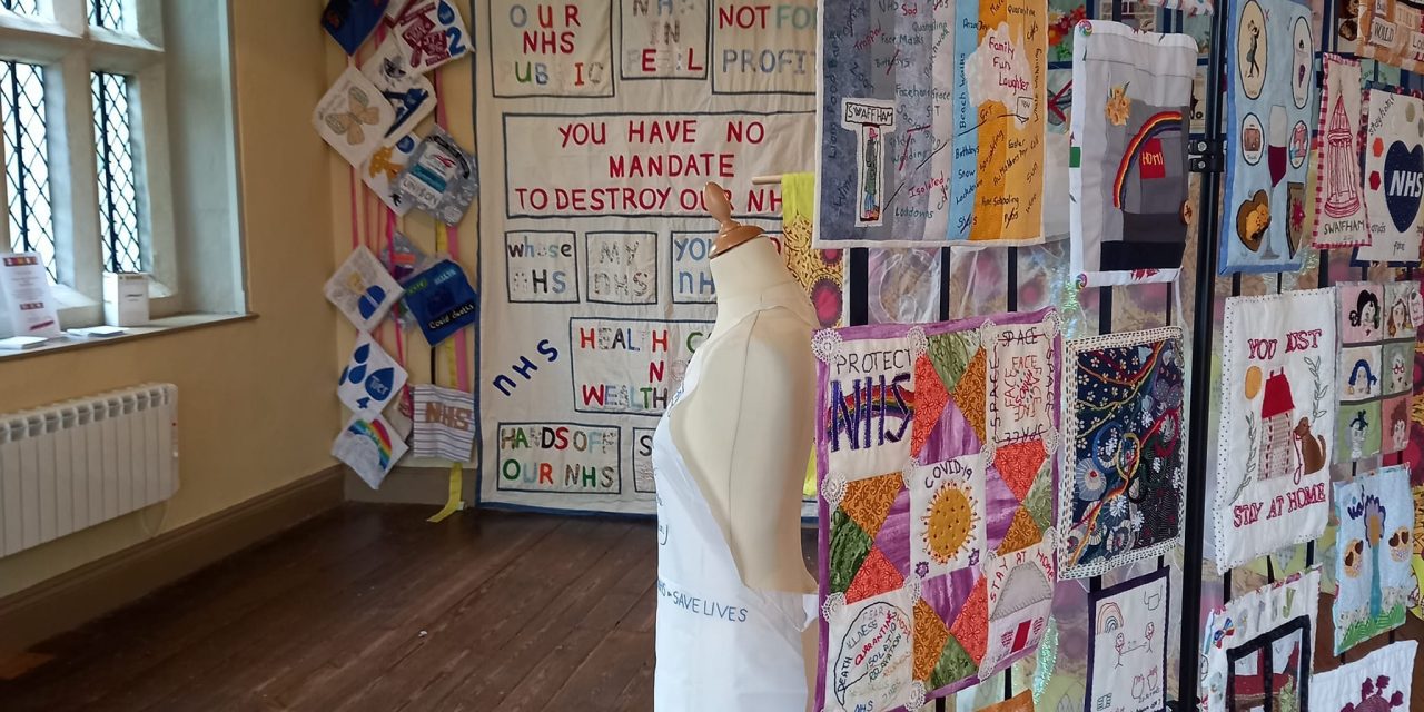 #ThreadsofSurvival quilts made during the Covid-19 pandemic go on show in Kirklees