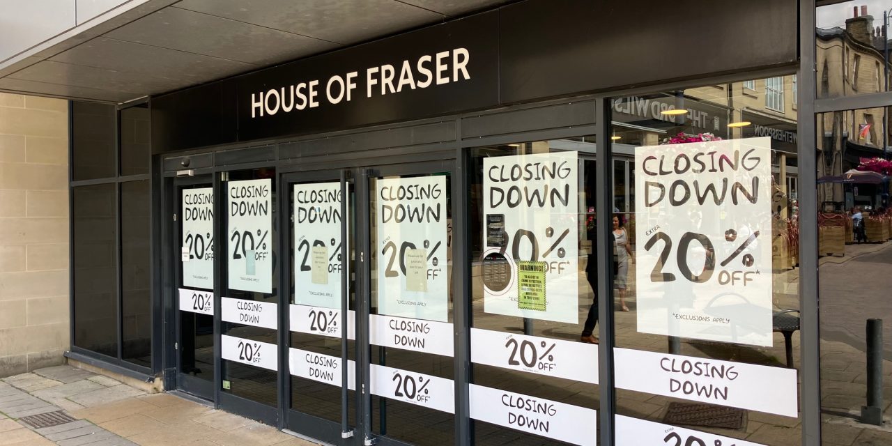 House of Fraser to close in August as Kingsgate Centre re-development set to get underway