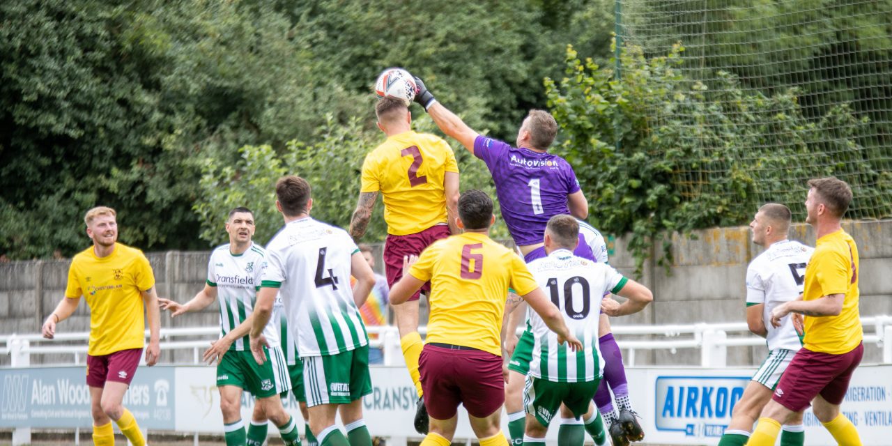 Gallery of images as Emley AFC slip to opening day defeat at North Ferriby