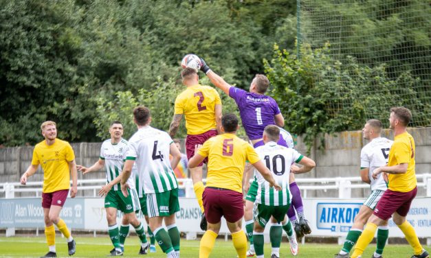 Gallery of images as Emley AFC slip to opening day defeat at North Ferriby