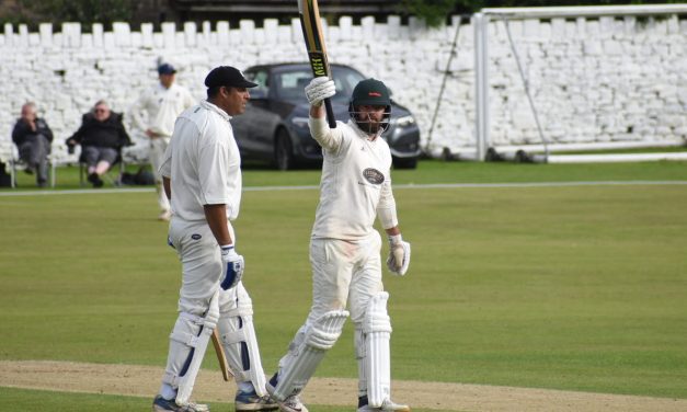 Arron Lilley in destructive form as Hoylandswaine hit 475 record total to clinch fifth successive Huddersfield Cricket League title