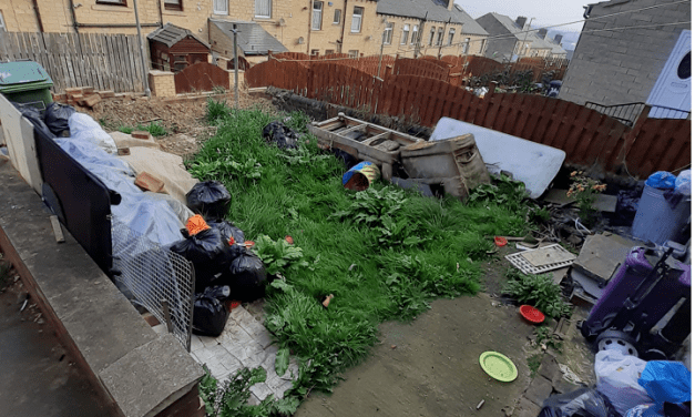 Residents hit with fines and costs totalling £3k after dumping rubbish in their own gardens