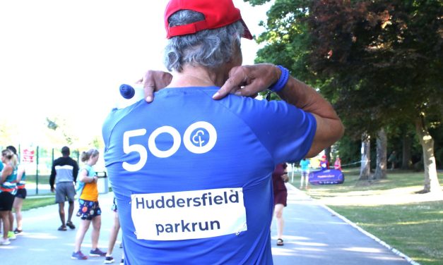 Gallery of images from a red hot 500th Huddersfield Parkrun at Greenhead Park